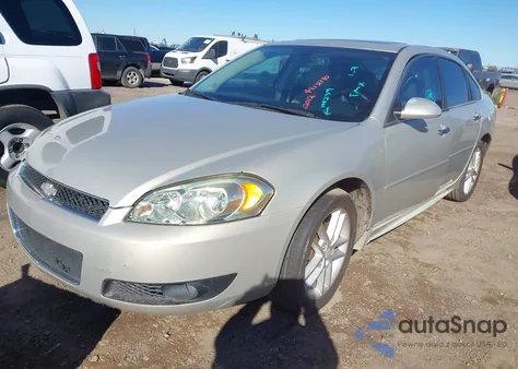 2012 Chevrolet Impala Ltz z USA, uszkodzony, nr VIN 2G1WC5E30C1194239